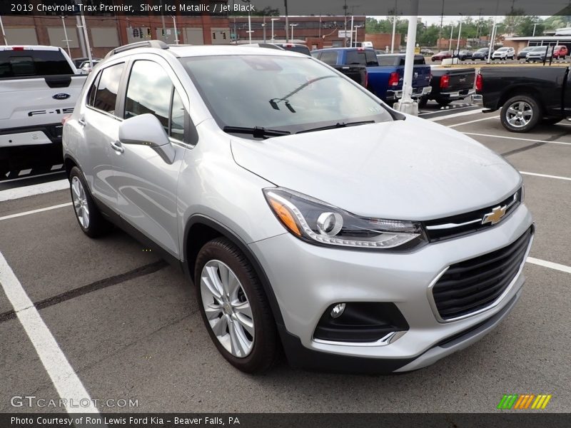Silver Ice Metallic / Jet Black 2019 Chevrolet Trax Premier