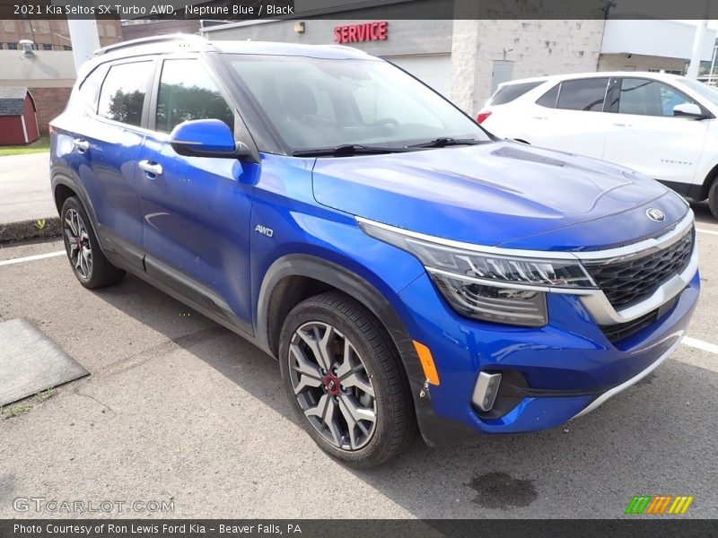 Front 3/4 View of 2021 Seltos SX Turbo AWD