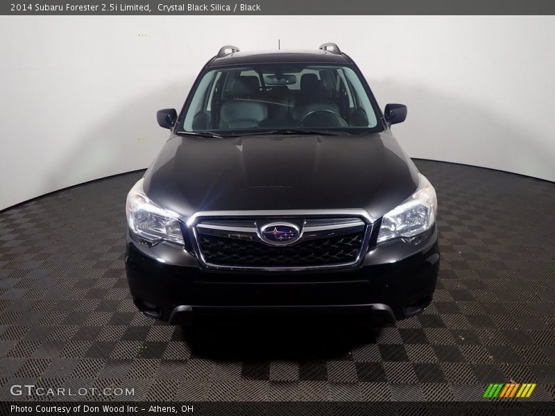 Crystal Black Silica / Black 2014 Subaru Forester 2.5i Limited