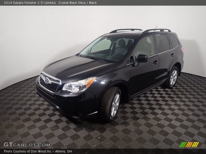 Crystal Black Silica / Black 2014 Subaru Forester 2.5i Limited