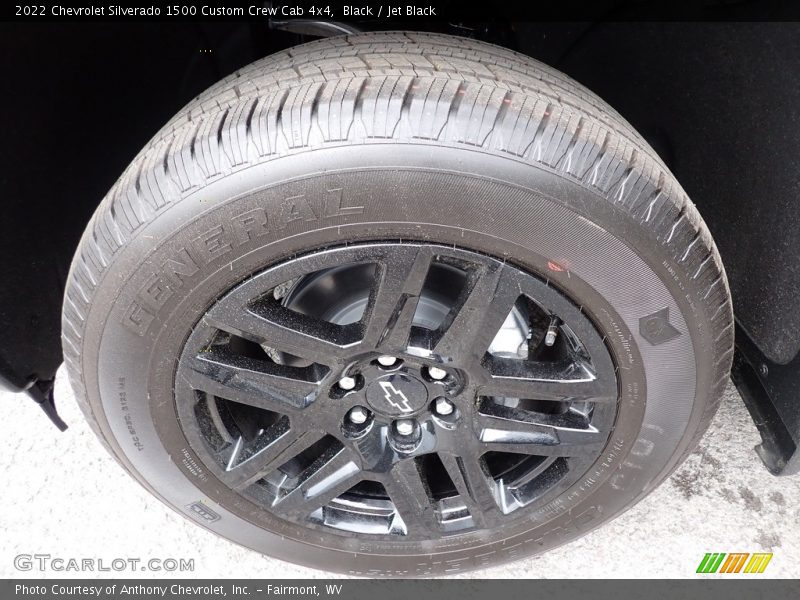  2022 Silverado 1500 Custom Crew Cab 4x4 Wheel