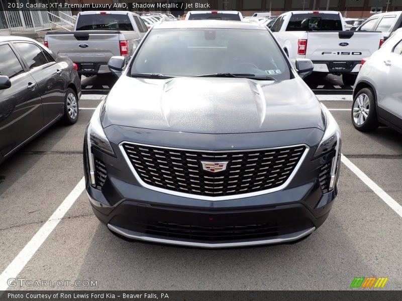 Shadow Metallic / Jet Black 2019 Cadillac XT4 Premium Luxury AWD