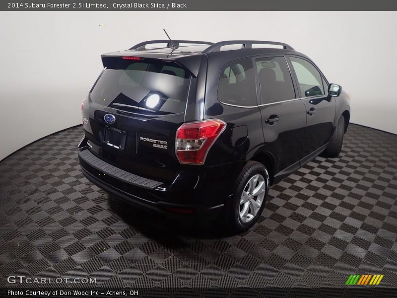 Crystal Black Silica / Black 2014 Subaru Forester 2.5i Limited