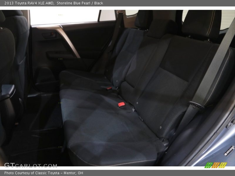 Shoreline Blue Pearl / Black 2013 Toyota RAV4 XLE AWD