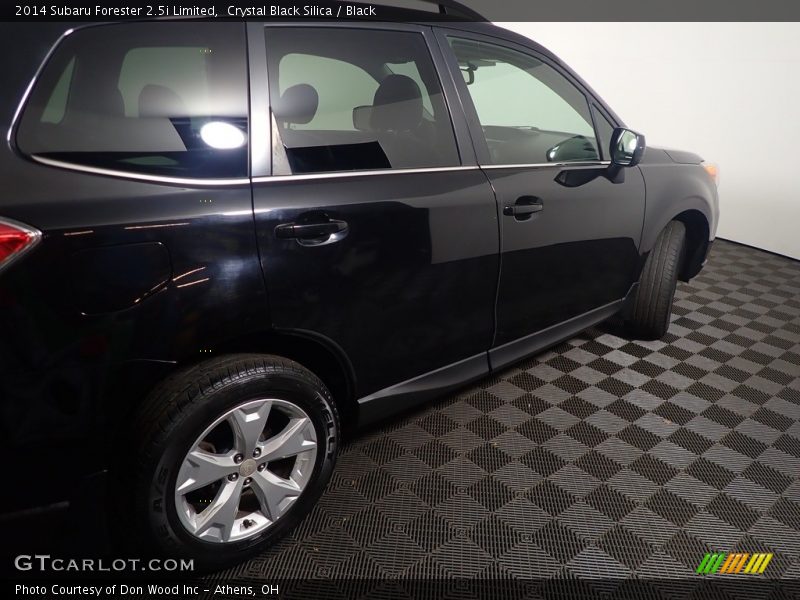 Crystal Black Silica / Black 2014 Subaru Forester 2.5i Limited
