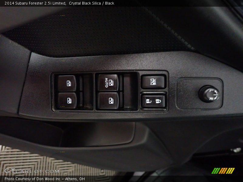 Crystal Black Silica / Black 2014 Subaru Forester 2.5i Limited