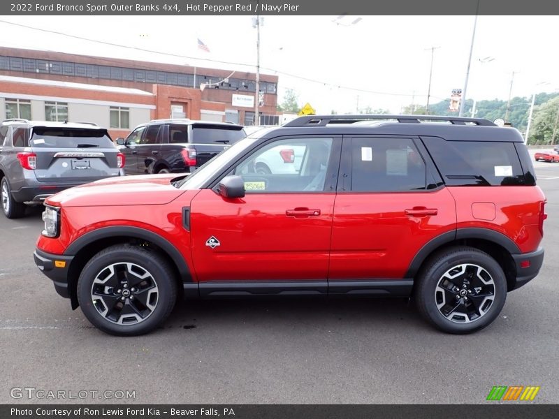  2022 Bronco Sport Outer Banks 4x4 Hot Pepper Red
