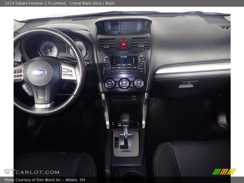 Crystal Black Silica / Black 2014 Subaru Forester 2.5i Limited