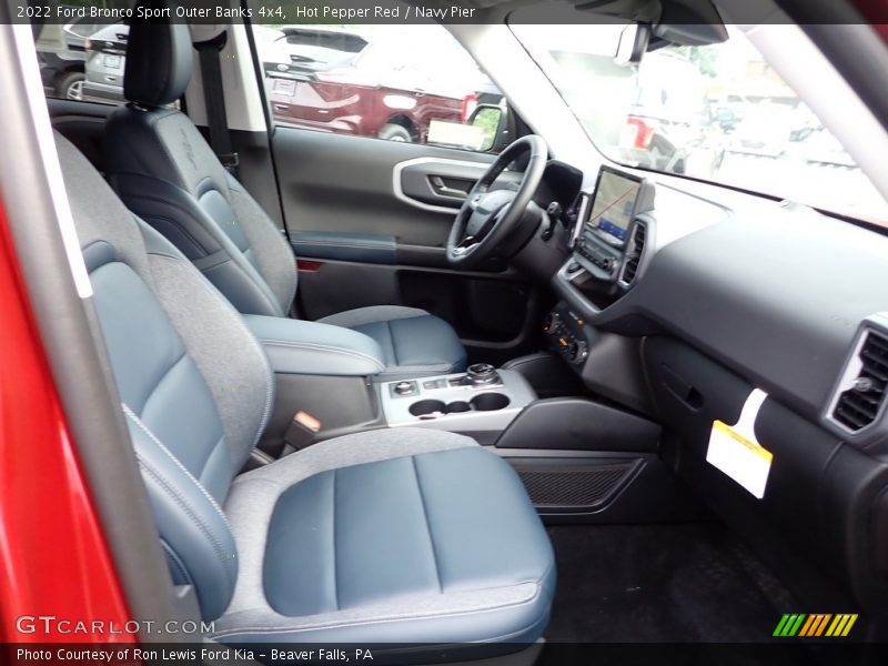  2022 Bronco Sport Outer Banks 4x4 Navy Pier Interior