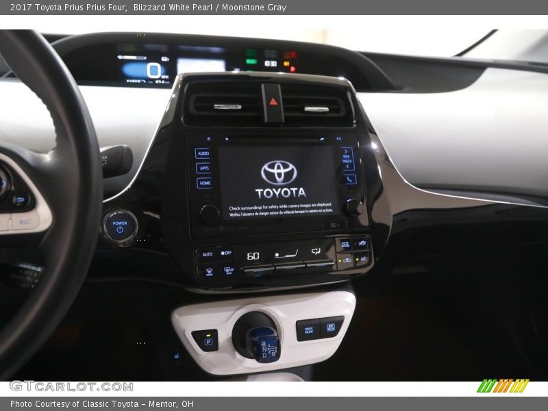 Blizzard White Pearl / Moonstone Gray 2017 Toyota Prius Prius Four