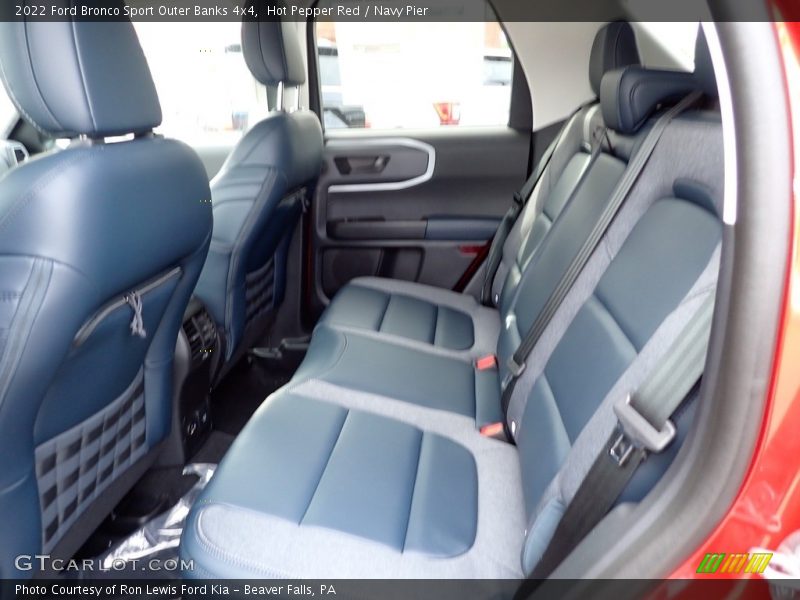 Rear Seat of 2022 Bronco Sport Outer Banks 4x4