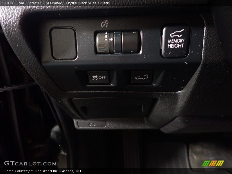 Crystal Black Silica / Black 2014 Subaru Forester 2.5i Limited