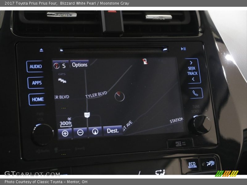 Blizzard White Pearl / Moonstone Gray 2017 Toyota Prius Prius Four