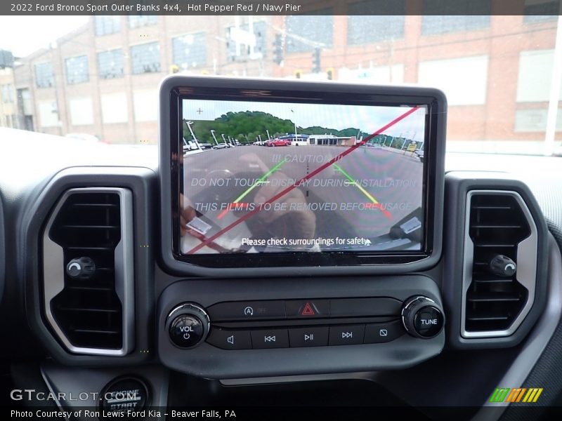 Hot Pepper Red / Navy Pier 2022 Ford Bronco Sport Outer Banks 4x4