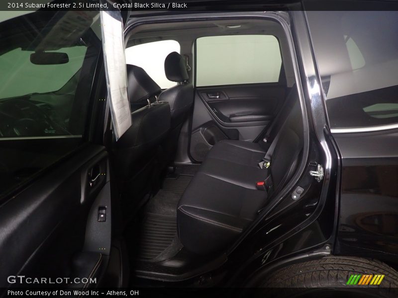 Crystal Black Silica / Black 2014 Subaru Forester 2.5i Limited