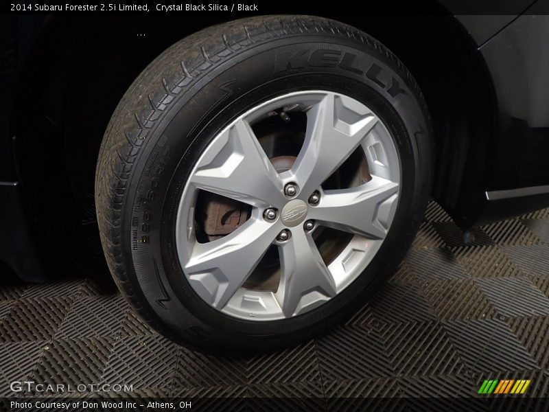 Crystal Black Silica / Black 2014 Subaru Forester 2.5i Limited