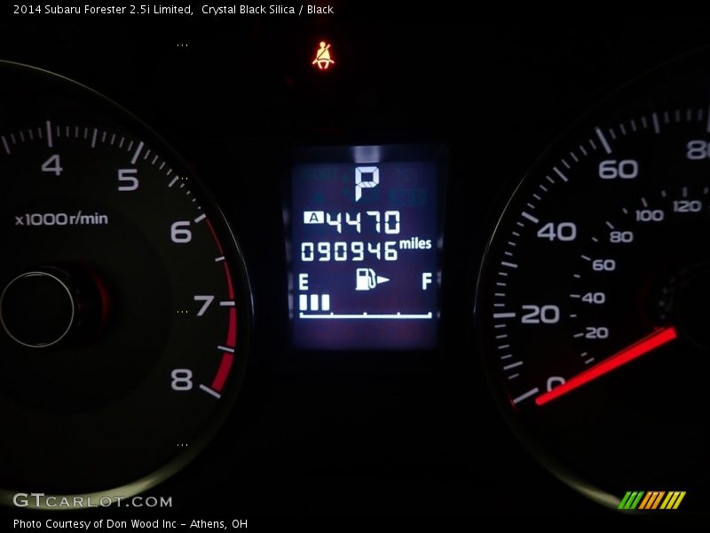Crystal Black Silica / Black 2014 Subaru Forester 2.5i Limited