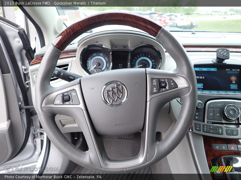 Quicksilver Metallic / Titanium 2013 Buick LaCrosse FWD