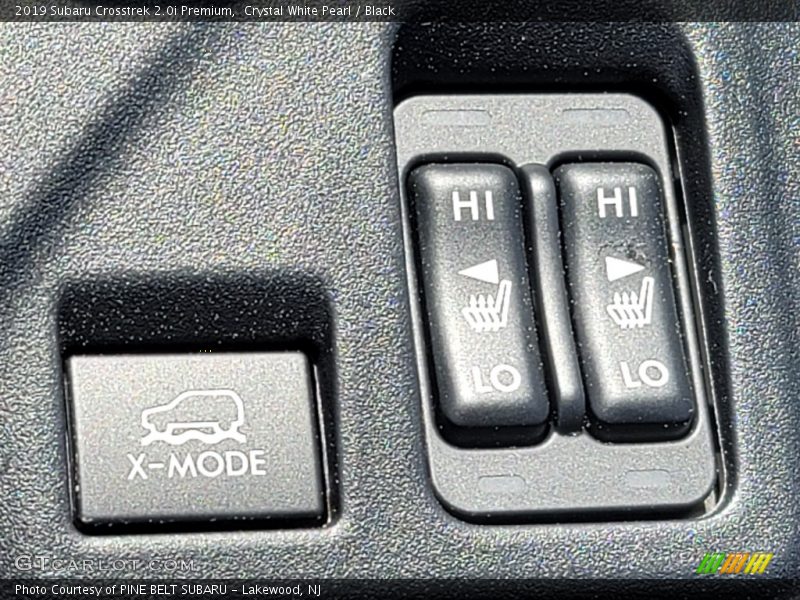 Crystal White Pearl / Black 2019 Subaru Crosstrek 2.0i Premium