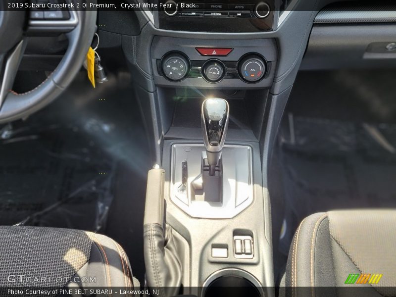 Crystal White Pearl / Black 2019 Subaru Crosstrek 2.0i Premium