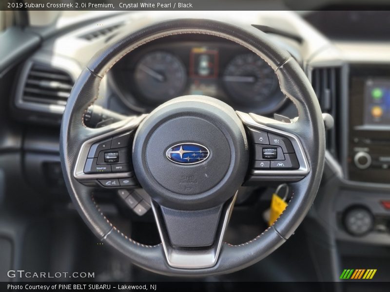 Crystal White Pearl / Black 2019 Subaru Crosstrek 2.0i Premium