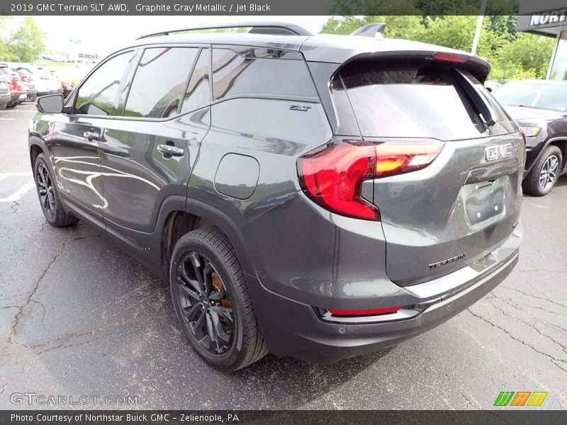 Graphite Gray Metallic / Jet Black 2019 GMC Terrain SLT AWD