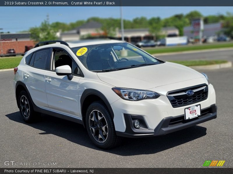 Crystal White Pearl / Black 2019 Subaru Crosstrek 2.0i Premium