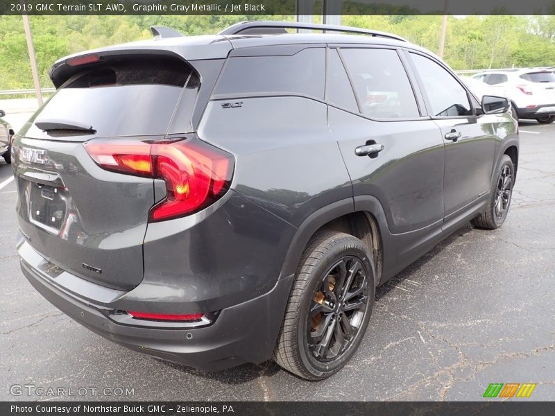 Graphite Gray Metallic / Jet Black 2019 GMC Terrain SLT AWD