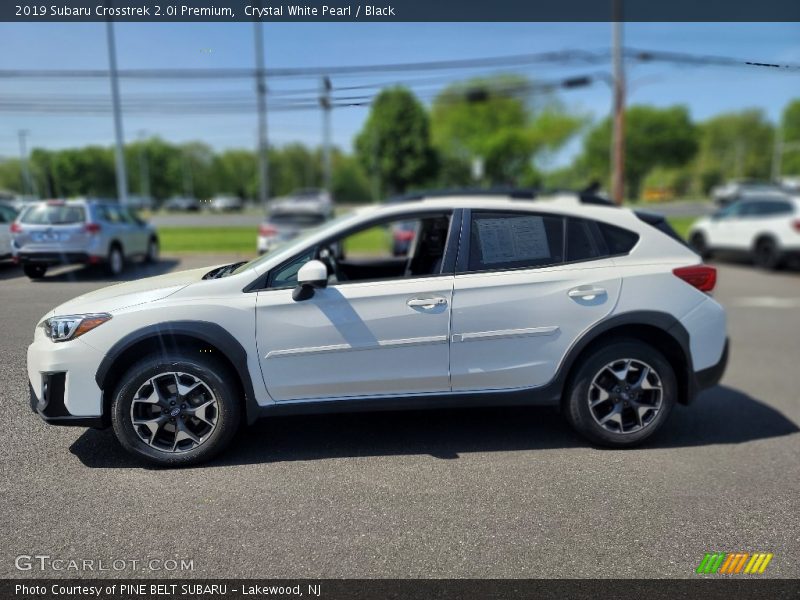 Crystal White Pearl / Black 2019 Subaru Crosstrek 2.0i Premium