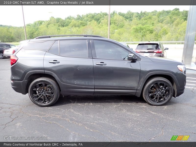 Graphite Gray Metallic / Jet Black 2019 GMC Terrain SLT AWD
