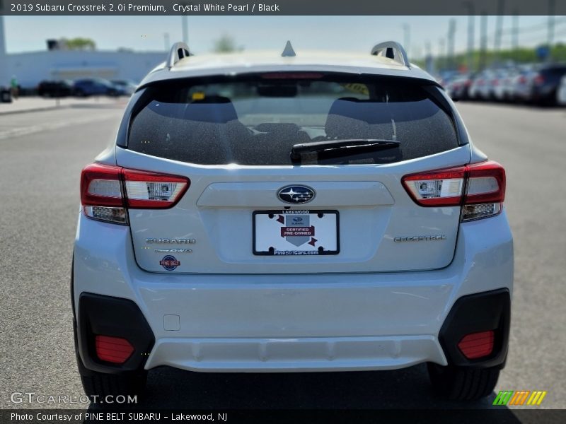Crystal White Pearl / Black 2019 Subaru Crosstrek 2.0i Premium