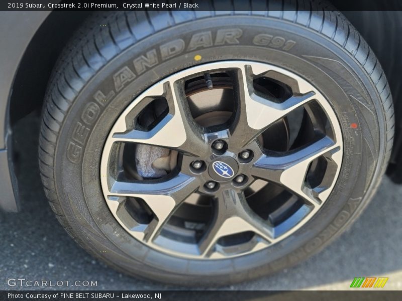 Crystal White Pearl / Black 2019 Subaru Crosstrek 2.0i Premium