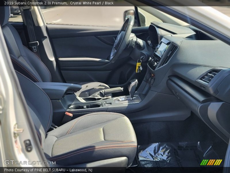 Crystal White Pearl / Black 2019 Subaru Crosstrek 2.0i Premium