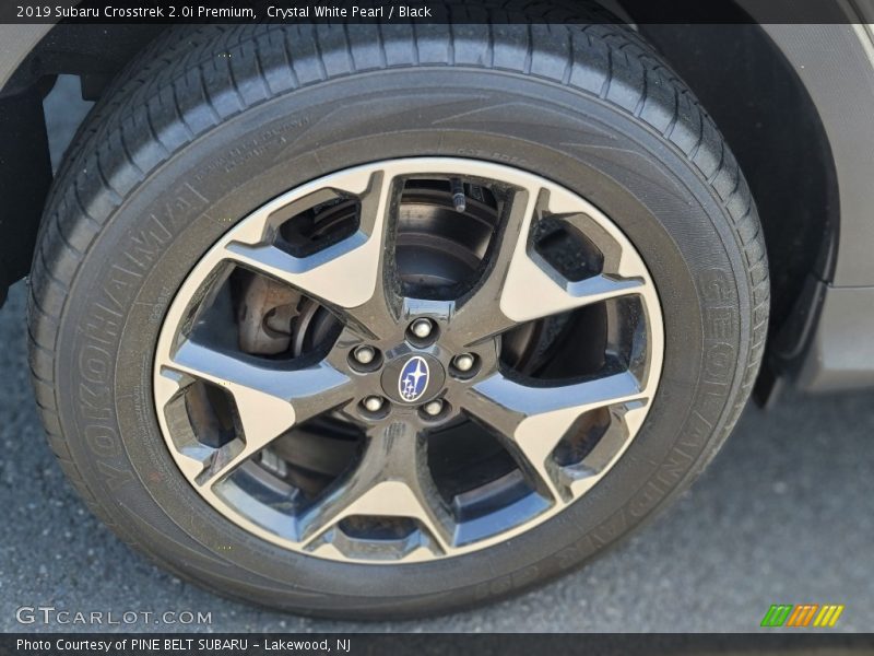 Crystal White Pearl / Black 2019 Subaru Crosstrek 2.0i Premium