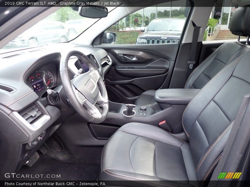Graphite Gray Metallic / Jet Black 2019 GMC Terrain SLT AWD
