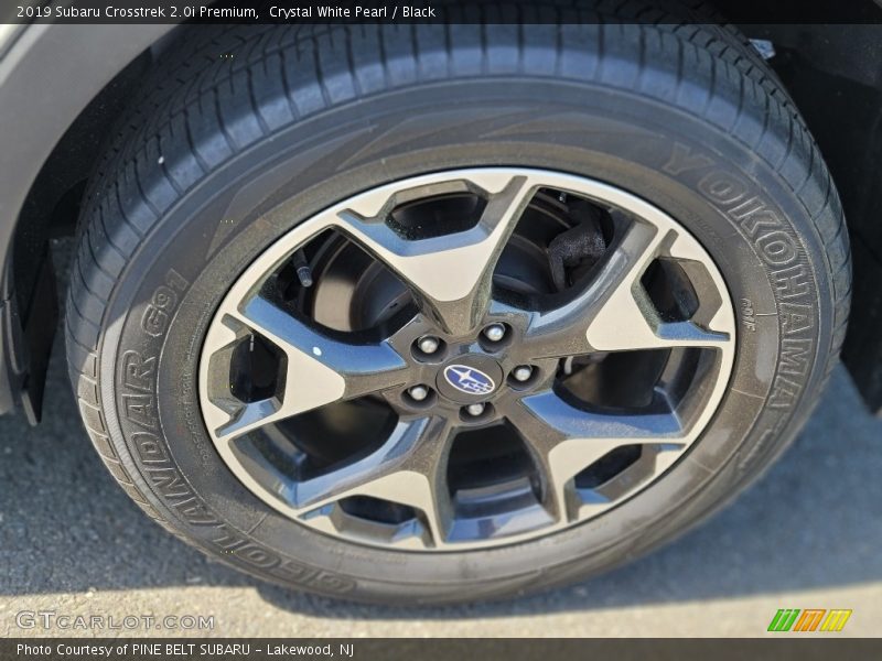 Crystal White Pearl / Black 2019 Subaru Crosstrek 2.0i Premium