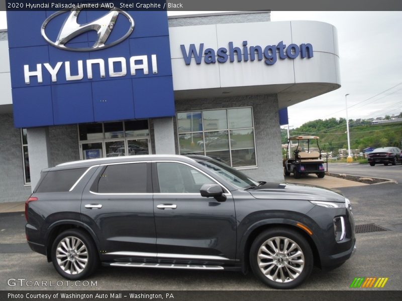 Steel Graphite / Black 2020 Hyundai Palisade Limited AWD
