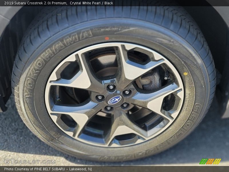 Crystal White Pearl / Black 2019 Subaru Crosstrek 2.0i Premium