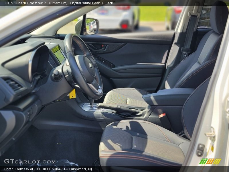 Crystal White Pearl / Black 2019 Subaru Crosstrek 2.0i Premium