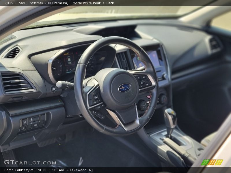 Crystal White Pearl / Black 2019 Subaru Crosstrek 2.0i Premium