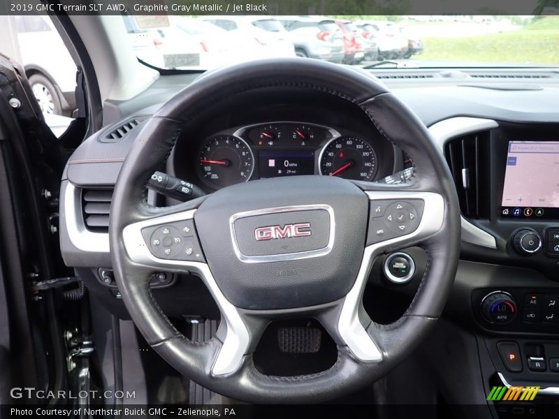 Graphite Gray Metallic / Jet Black 2019 GMC Terrain SLT AWD