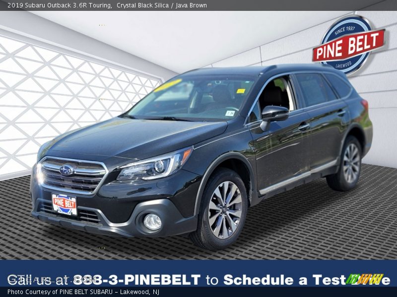 Crystal Black Silica / Java Brown 2019 Subaru Outback 3.6R Touring