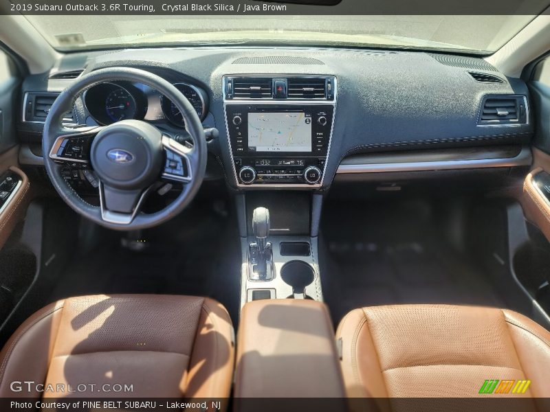 Crystal Black Silica / Java Brown 2019 Subaru Outback 3.6R Touring