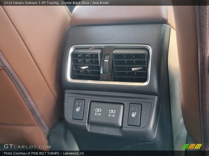 Crystal Black Silica / Java Brown 2019 Subaru Outback 3.6R Touring