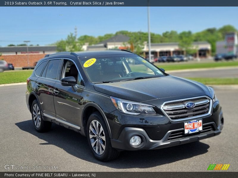Crystal Black Silica / Java Brown 2019 Subaru Outback 3.6R Touring