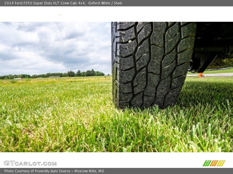 Oxford White / Steel 2014 Ford F350 Super Duty XLT Crew Cab 4x4