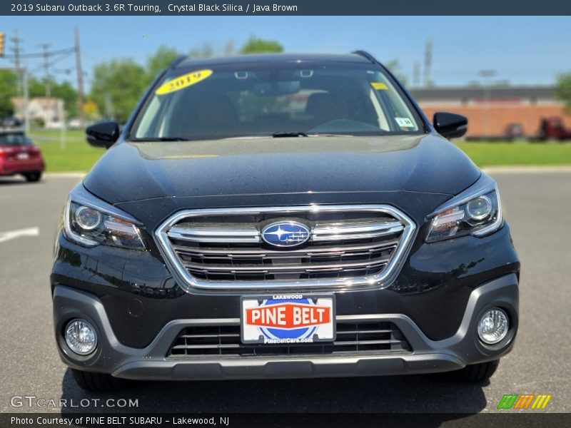 Crystal Black Silica / Java Brown 2019 Subaru Outback 3.6R Touring