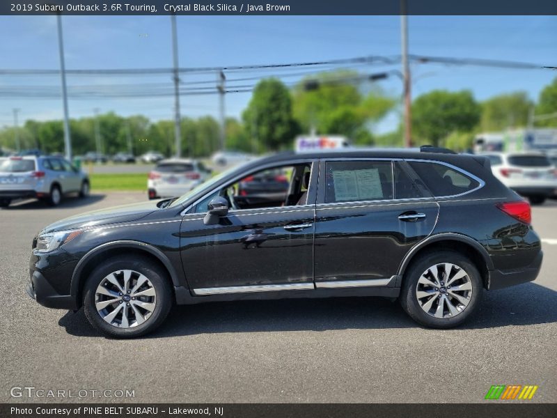Crystal Black Silica / Java Brown 2019 Subaru Outback 3.6R Touring