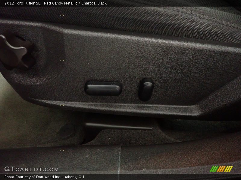 Red Candy Metallic / Charcoal Black 2012 Ford Fusion SE