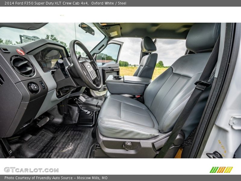 Front Seat of 2014 F350 Super Duty XLT Crew Cab 4x4